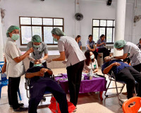 จังหวัดสุราษฎร์ธานีออกหน่วยแพทย์เคลื่อนที่ พอ.สว. บริการตรวจ ... พารามิเตอร์รูปภาพ 14