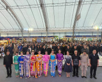 รองผู้ว่าราชการจังหวัดฯ เข้าร่วมพิธีเปิดโครงการ OTOP สร้างสุ ... พารามิเตอร์รูปภาพ 9