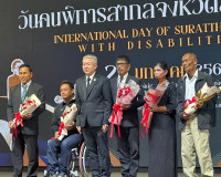 รองผู้ว่าราชการจังหวัดสุราษฎร์ธานีเป็นประธานในพิธีเปิดงานวัน ... พารามิเตอร์รูปภาพ 4