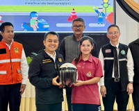 รองผู้ว่าฯ สุราษฎร์ธานีเปิดโครงการฝึกอบรมเยาวชนขับขี่ปลอดภัย ... พารามิเตอร์รูปภาพ 7