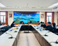 รองผู้ว่าราชการจังหวัดสุราษฎร์ธานี เข้าร่วมการประชุมรับฟังข้ ... พารามิเตอร์รูปภาพ 9