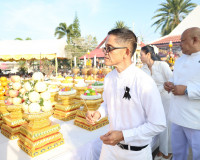 ผู้ว่าฯ สุราษฎร์ธานีนำข้าราชการและพ่อค้าประชาชนร่วมพิธีบวงสร ... พารามิเตอร์รูปภาพ 9