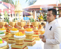 ผู้ว่าฯ สุราษฎร์ธานีนำข้าราชการและพ่อค้าประชาชนร่วมพิธีบวงสร ... พารามิเตอร์รูปภาพ 73