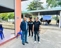 รองผู้ว่าฯ สุราษฎร์ธานี ลงพื้นที่ตรวจเยี่ยมหน่วยเลือกตั้ง ส. ... พารามิเตอร์รูปภาพ 9