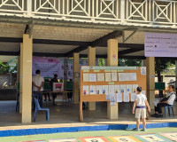 รองผู้ว่าราชการจังหวัดสุราษฎร์ธานี ลงพื้นที่ใช้สิทธิเลือกตั้ ... พารามิเตอร์รูปภาพ 6