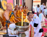 ผู้ว่าฯ สุราษฎร์ธานีนำข้าราชการและประชาชนร่วมพิธีฉลองอายุวัฒ ... พารามิเตอร์รูปภาพ 9