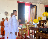 ผู้ว่าฯ สุราษฎร์ธานีนำข้าราชการและประชาชนร่วมพิธีฉลองอายุวัฒ ... พารามิเตอร์รูปภาพ 20