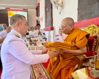 ผู้ว่าฯ สุราษฎร์ธานีนำข้าราชการและประชาชนร่วมพิธีฉลองอายุวัฒ ... พารามิเตอร์รูปภาพ 29