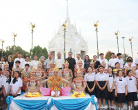 รองผู้ว่าราชการจังหวัดสุราษฎร์ธานี เป็นประธานรับชมการแสดงสมโ ... พารามิเตอร์รูปภาพ 27