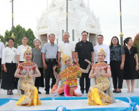 รองผู้ว่าราชการจังหวัดสุราษฎร์ธานี เป็นประธานรับชมการแสดงสมโ ... พารามิเตอร์รูปภาพ 34