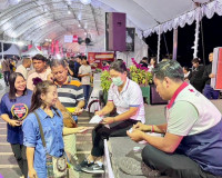 สุราษฎร์ธานีเปิดร้านนาวากาชาดคืนที่เจ็ด ขณะที่บรรยากาศภายในง ... พารามิเตอร์รูปภาพ 20