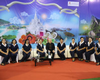 รองผู้ว่าราชการจังหวัดสุราษฎร์ธานี เป็นประธานรับชมการแสดงสมโ ... พารามิเตอร์รูปภาพ 14