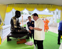 รองผู้ว่าฯ สุราษฎร์ธานี เป็นประธานพิธีผูกพัทธสีมา ปิดทองฝังล ... พารามิเตอร์รูปภาพ 6