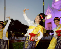 รองผู้ว่าราชการจังหวัดสุราษฎร์ธานี เป็นประธานรับชมการแสดงสมโ ... พารามิเตอร์รูปภาพ 11