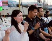 รองผู้ว่าราชการจังหวัดสุราษฎร์ธานี เป็นประธานรับชมการแสดงสมโ ... พารามิเตอร์รูปภาพ 14