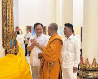 รองผู้ว่าราชการจังหวัดฯ เป็นประธาน ในพิธีปล่อยขบวนแห่ผ้าขึ้น ... พารามิเตอร์รูปภาพ 12