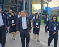 ผู้ว่าราชการจังหวัดสุราษฎร์ธานี ตรวจเยี่ยมสนามสอบศูนย์อำนวยก ... พารามิเตอร์รูปภาพ 16