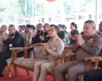 รองผู้ว่าฯ สุราษฎร์ธานี ร่วมพิธีวางพวงมาลาและบำเพ็ญกุศลเนื่อ ... พารามิเตอร์รูปภาพ 1