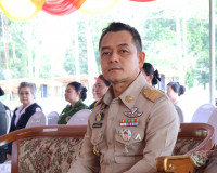 รองผู้ว่าฯ สุราษฎร์ธานี ร่วมพิธีวางพวงมาลาและบำเพ็ญกุศลเนื่อ ... พารามิเตอร์รูปภาพ 7