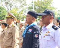 รองผู้ว่าฯ สุราษฎร์ธานี ร่วมพิธีวางพวงมาลาและบำเพ็ญกุศลเนื่อ ... พารามิเตอร์รูปภาพ 16