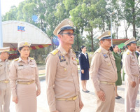 รองผู้ว่าฯ สุราษฎร์ธานี ร่วมพิธีวางพวงมาลาและบำเพ็ญกุศลเนื่อ ... พารามิเตอร์รูปภาพ 25