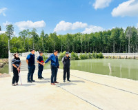 รองผู้ว่าราชการจังหวัดสุราษฎร์ธานี ลงพื้นที่ตรวจเยี่ยมการดำเ ... พารามิเตอร์รูปภาพ 5