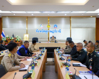 สุราษฎร์ธานีประชุมคณะกรรมการรักษาความมั่นคงฯ ติดตามสถานการณ์ ... พารามิเตอร์รูปภาพ 11