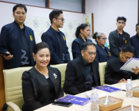 อธิบดีกรมประชาสัมพันธ์ลงพื้นที่สุราษฎร์ธานี ตรวจเยี่ยม–มอบนโ ... พารามิเตอร์รูปภาพ 2