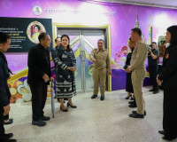 อธิบดีกรมประชาสัมพันธ์ลงพื้นที่สุราษฎร์ธานี ตรวจเยี่ยม–มอบนโ ... พารามิเตอร์รูปภาพ 4