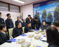 อธิบดีกรมประชาสัมพันธ์ลงพื้นที่สุราษฎร์ธานี ตรวจเยี่ยม–มอบนโ ... พารามิเตอร์รูปภาพ 11