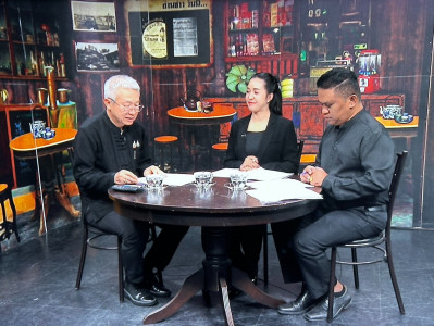 รองผู้ว่าราชการจังหวัดสุราษฎร์ธานี ให้สัมภาษณ์สดรายการ “แหลง ... พารามิเตอร์รูปภาพ 1