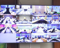 รองผู้ว่าราชการจังหวัดสุราษฎร์ธานี เข้าร่วมการประชุมติดตามเร ... พารามิเตอร์รูปภาพ 7