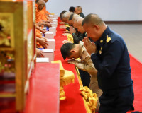 สุราษฎร์ธานีร่วมพิธีทำบุญเจริญพระพุทธมนต์ วันคล้ายวันสถาปนา  ... พารามิเตอร์รูปภาพ 7