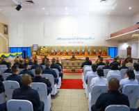 สุราษฎร์ธานีร่วมพิธีทำบุญเจริญพระพุทธมนต์ วันคล้ายวันสถาปนา  ... พารามิเตอร์รูปภาพ 8
