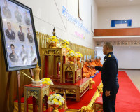 สุราษฎร์ธานีร่วมพิธีทำบุญเจริญพระพุทธมนต์ วันคล้ายวันสถาปนา  ... พารามิเตอร์รูปภาพ 11