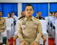 สุราษฎร์ธานีร่วมพิธีทำบุญเจริญพระพุทธมนต์ วันคล้ายวันสถาปนา  ... พารามิเตอร์รูปภาพ 14