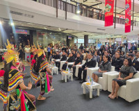 จังหวัดสุราษฎร์ธานีต้อนรับมหกรรม “หม่อนไหมดี 4 ภาค” สืบสานภู ... พารามิเตอร์รูปภาพ 3