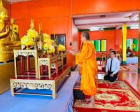 รองผู้ว่าราชการจังหวัดสุราษฎร์ธานี เป็นประธานพิธีสวดพระพุทธม ... พารามิเตอร์รูปภาพ 2
