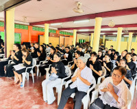 รองผู้ว่าราชการจังหวัดสุราษฎร์ธานี เป็นประธานพิธีสวดพระพุทธม ... พารามิเตอร์รูปภาพ 8