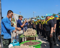 สุราษฎร์ธานี จัดกิจกรรมจิตอาสาพัฒนาสวนสาธารณะบึงขุนทะเล น้อม ... พารามิเตอร์รูปภาพ 1