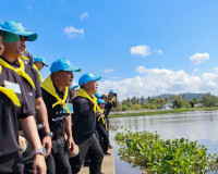 สุราษฎร์ธานี จัดกิจกรรมจิตอาสาพัฒนาสวนสาธารณะบึงขุนทะเล น้อม ... พารามิเตอร์รูปภาพ 9