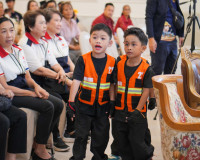 ผู้ว่าฯ สุราษฎร์ธานี เป็นประธานพิธีมอบวุฒิบัตรบัณฑิตน้อย โรง ... พารามิเตอร์รูปภาพ 19