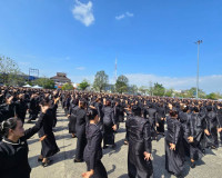 สุราษฎร์ธานีรวมพลังสตรีจาก 19 อำเภอ กว่า 20,000 คน แปรอักษร– ... พารามิเตอร์รูปภาพ 29