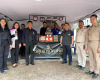 รองผู้ว่าฯ สุราษฎร์ธานีนำคณะลงพื้นที่ตรวจประเมินผลงานและตัดส ... พารามิเตอร์รูปภาพ 2