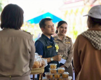 รองผู้ว่าฯ สุราษฎร์ธานีนำคณะลงพื้นที่ตรวจประเมินผลงานและตัดส ... พารามิเตอร์รูปภาพ 11