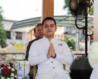 พ่อเมืองสุราษฎร์ธานี นำชาวจังหวัดสุราษฎร์ธานีร่วมพิธีบวงสรวง ... พารามิเตอร์รูปภาพ 15
