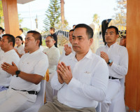 พ่อเมืองสุราษฎร์ธานี นำชาวจังหวัดสุราษฎร์ธานีร่วมพิธีบวงสรวง ... พารามิเตอร์รูปภาพ 21