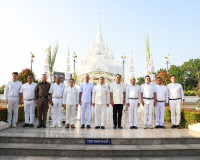 พ่อเมืองสุราษฎร์ธานี นำชาวจังหวัดสุราษฎร์ธานีร่วมพิธีบวงสรวง ... พารามิเตอร์รูปภาพ 23