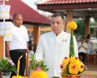 พ่อเมืองสุราษฎร์ธานี นำชาวจังหวัดสุราษฎร์ธานีร่วมพิธีบวงสรวง ... พารามิเตอร์รูปภาพ 25