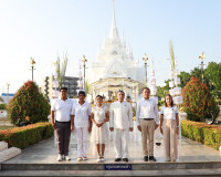พ่อเมืองสุราษฎร์ธานี นำชาวจังหวัดสุราษฎร์ธานีร่วมพิธีบวงสรวง ... พารามิเตอร์รูปภาพ 29